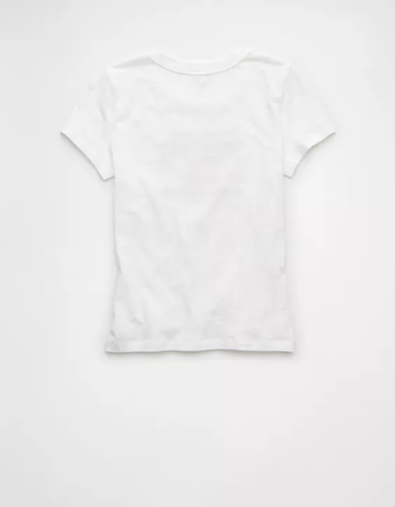 Aeo AE Food Graphic Hey Baby Tee