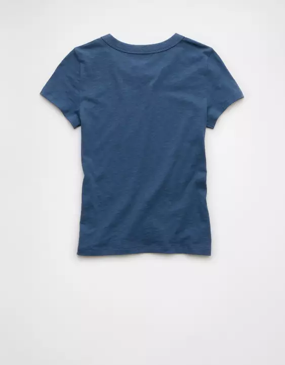 Aeo AE Food Graphic Hey Baby Tee