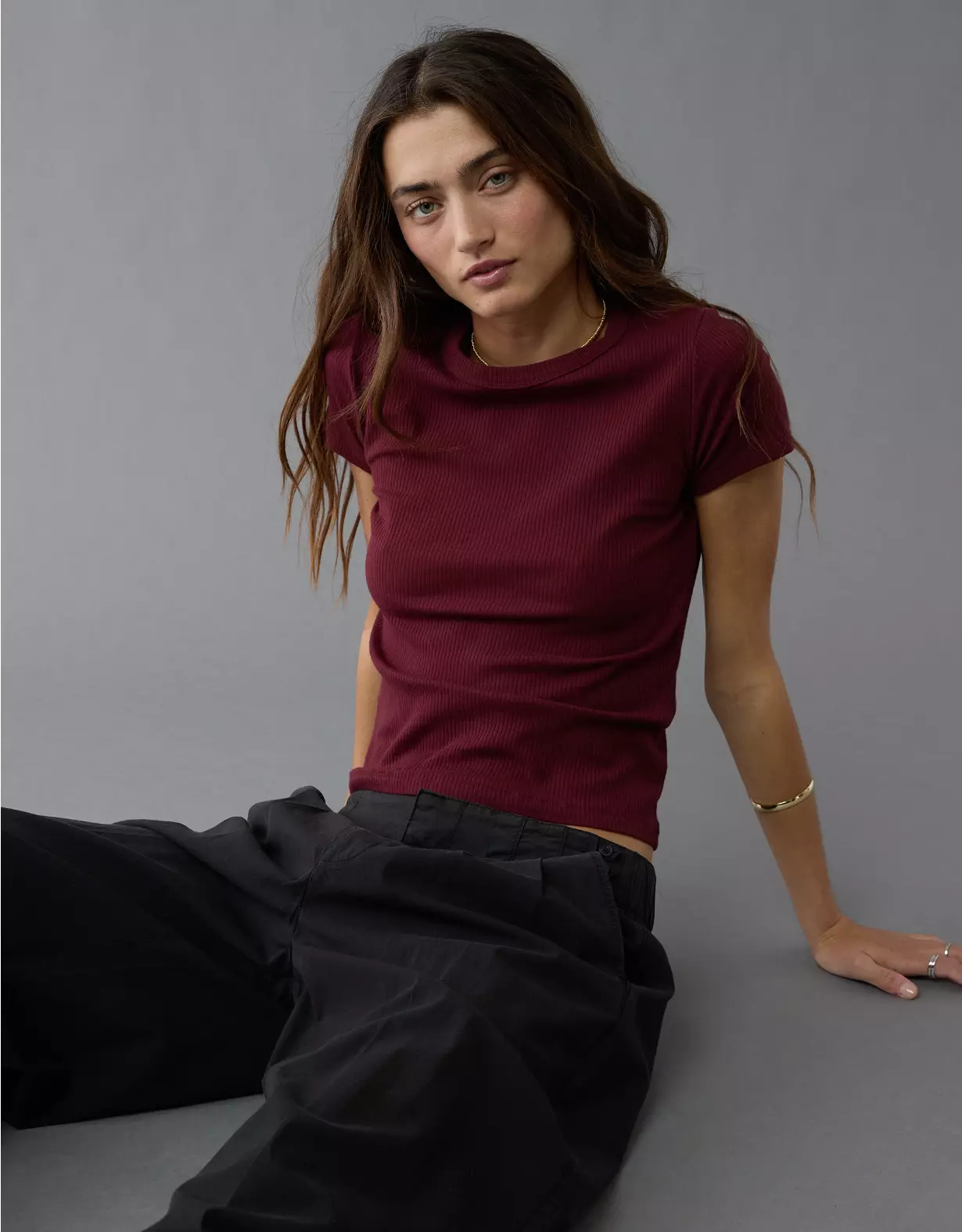 aeo AE Hey Baby Tee