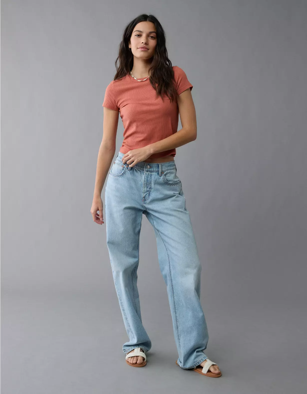 aeo AE Hey Baby Tee