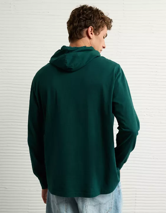 Aeo AE Icon Logo Graphic Hoodie T-Shirt