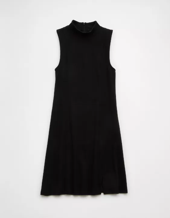 Aeo AE It Knit Mock Neck Mini Dress