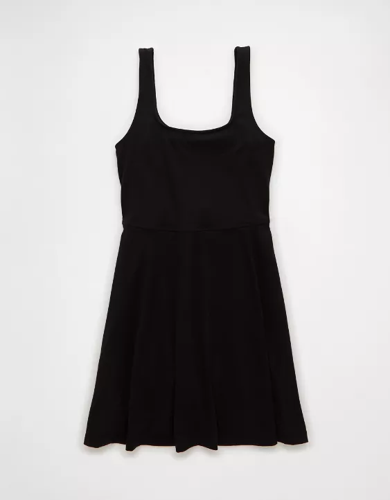 Aeo AE Knit Fit & Flare Mini Skort Dress