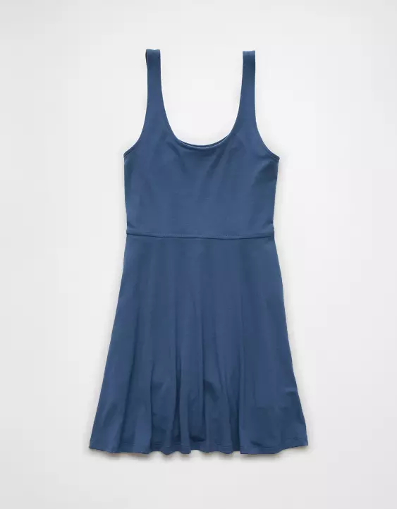 Aeo AE Knit Fit & Flare Mini Skort Dress