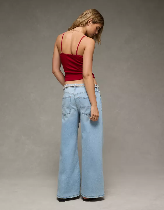 Aeo AE Lace Trim Cami