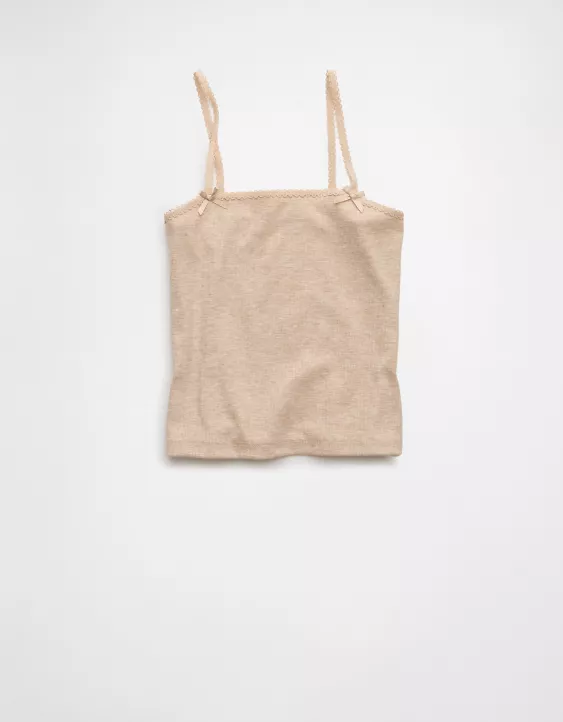 Aeo AE Lace Trim Cami