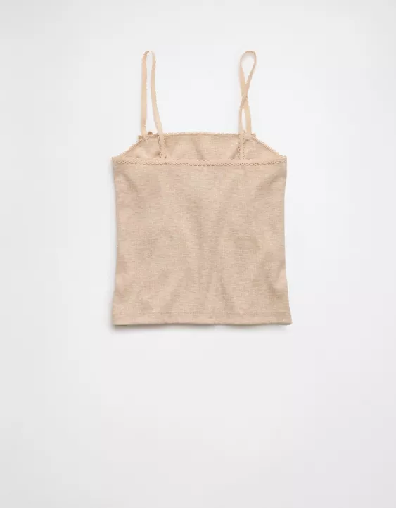 Aeo AE Lace Trim Cami