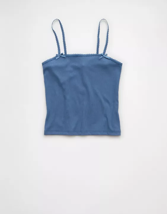 Aeo AE Lace Trim Cami