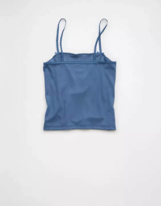 Aeo AE Lace Trim Cami