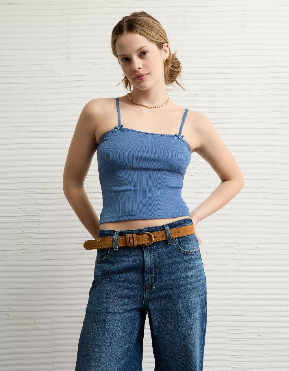 aeo AE Lace Trim Cami