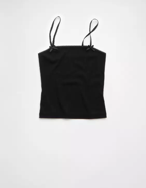 Aeo AE Lace Trim Cami
