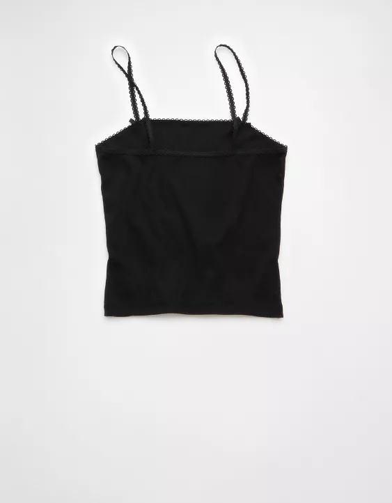 Aeo AE Lace Trim Cami