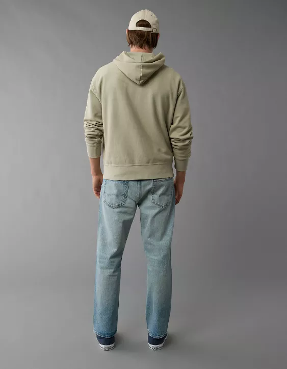 Aeo AE Laidback Luxe Heavyweight Logo Hoodie