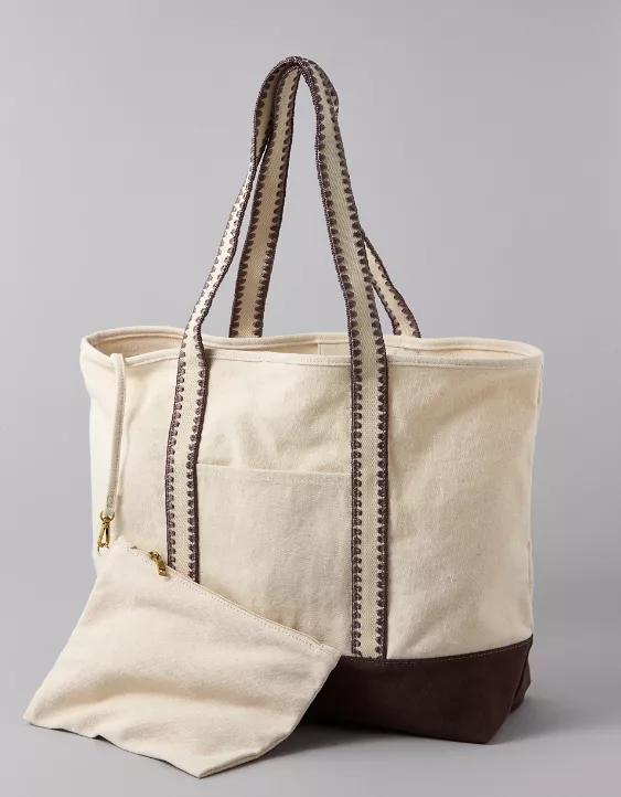 Aeo AE Large Beachy Tote Bag