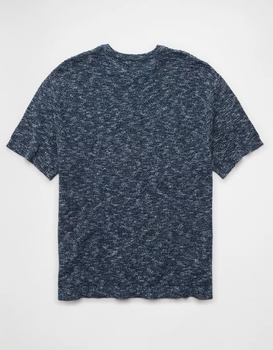 Aeo AE Linen-Blend Sweater T-Shirt