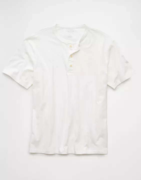 Aeo AE Lived-In Henley T-Shirt