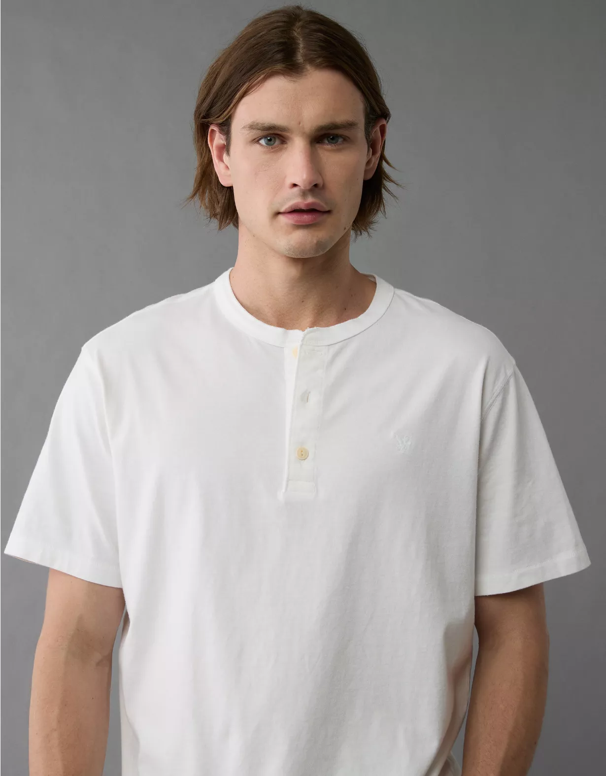 aeo AE Lived-In Henley T-Shirt