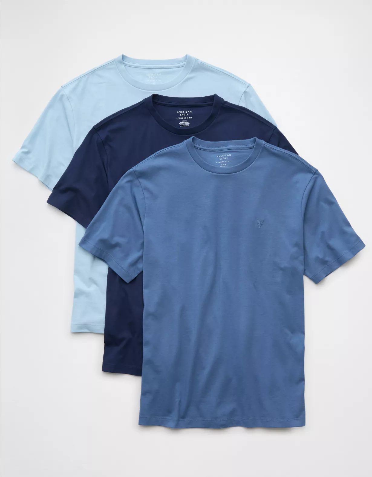 aeo AE Lived-In T-Shirt 3-Pack