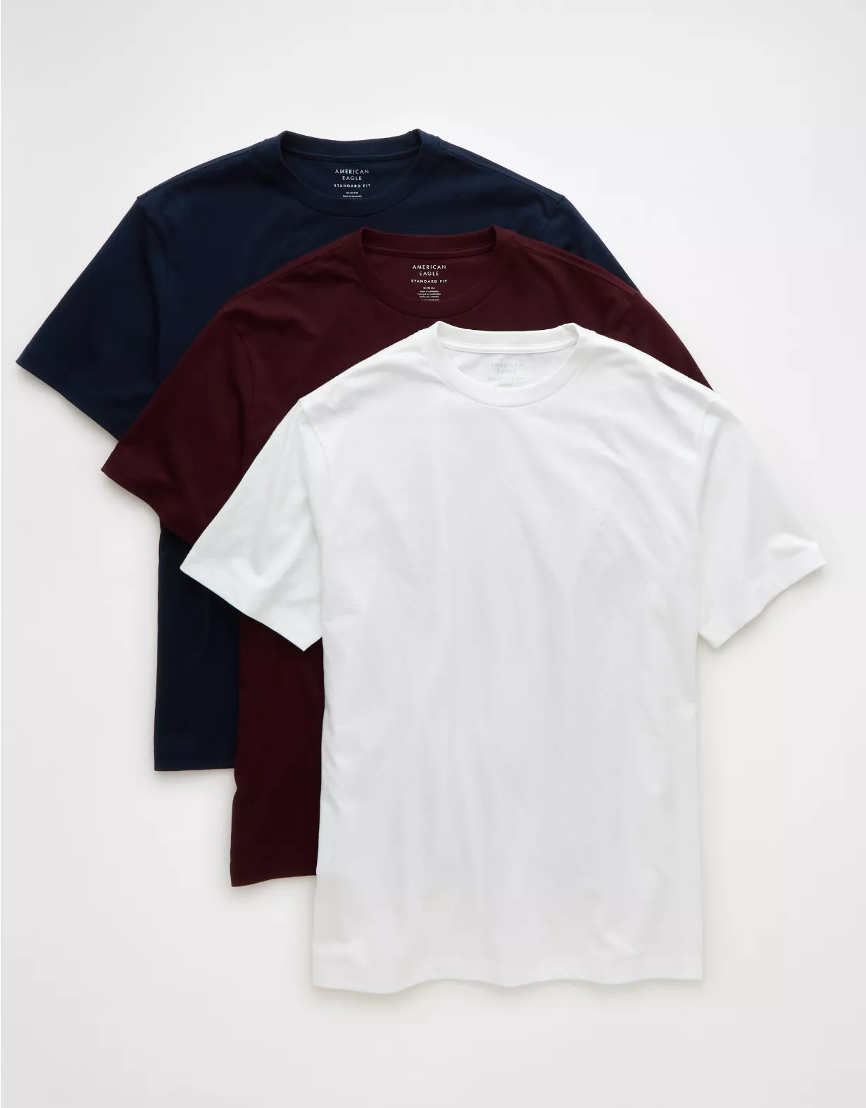 aeo AE Lived-In T-Shirt 3-Pack