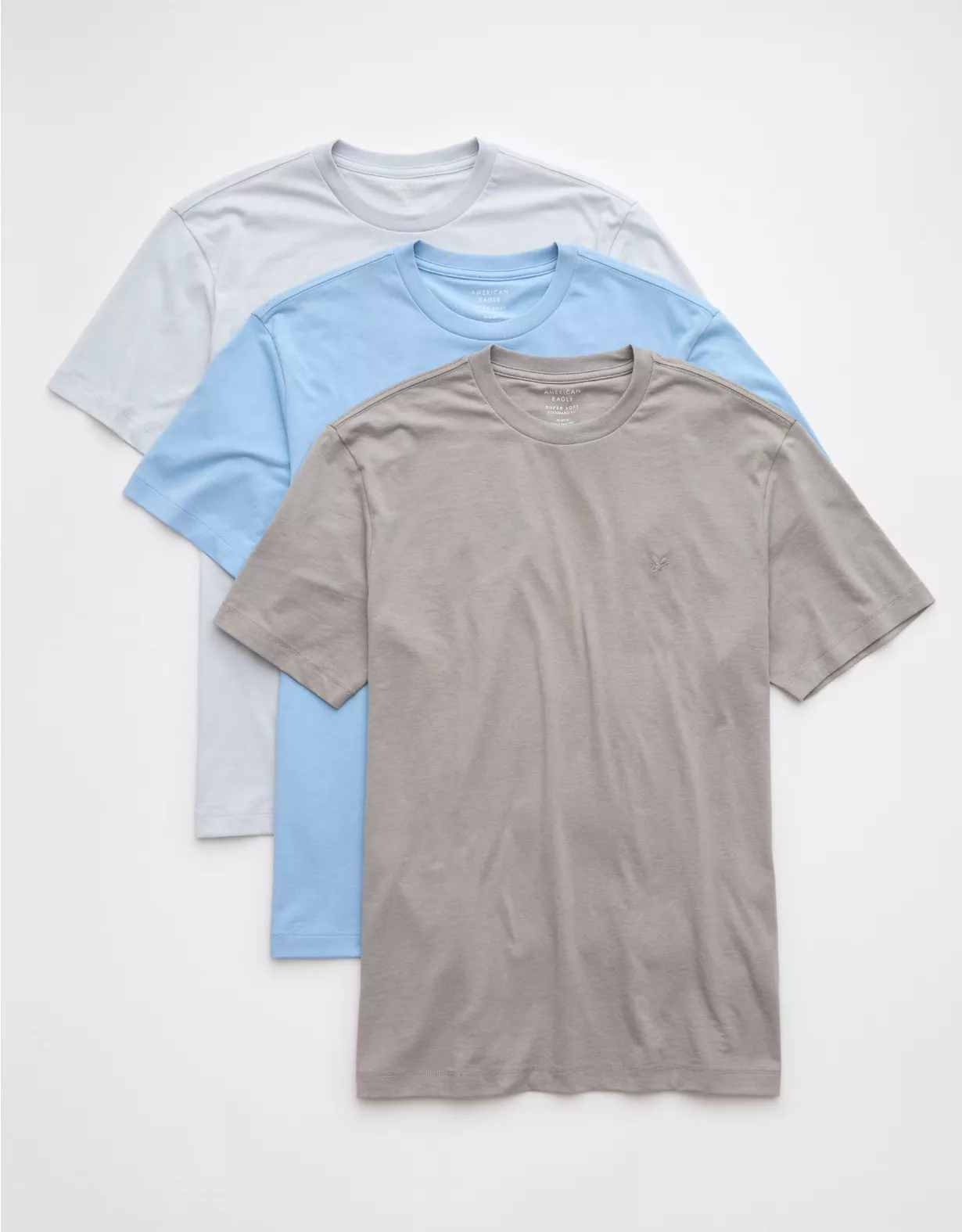 aeo AE Lived-In T-Shirt 3-Pack