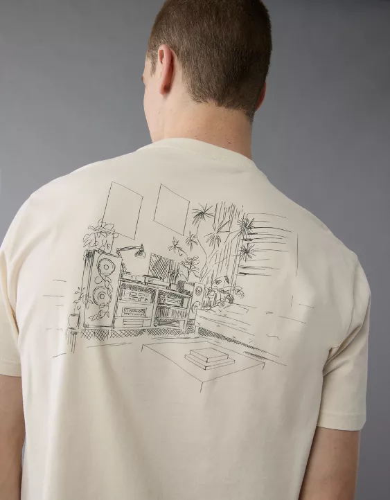 Aeo AE Logo Graphic T-Shirt