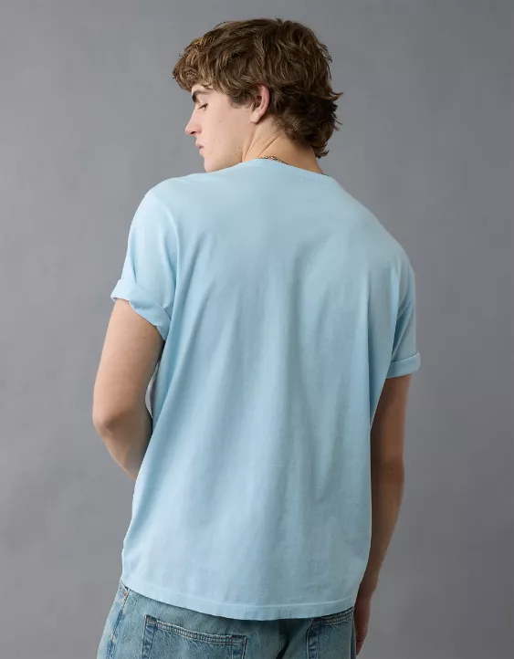 Aeo AE Logo Lived-In T-Shirt