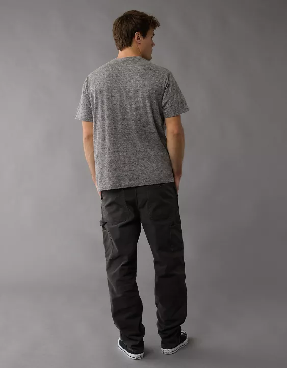 Aeo AE Logo Lived-In T-Shirt