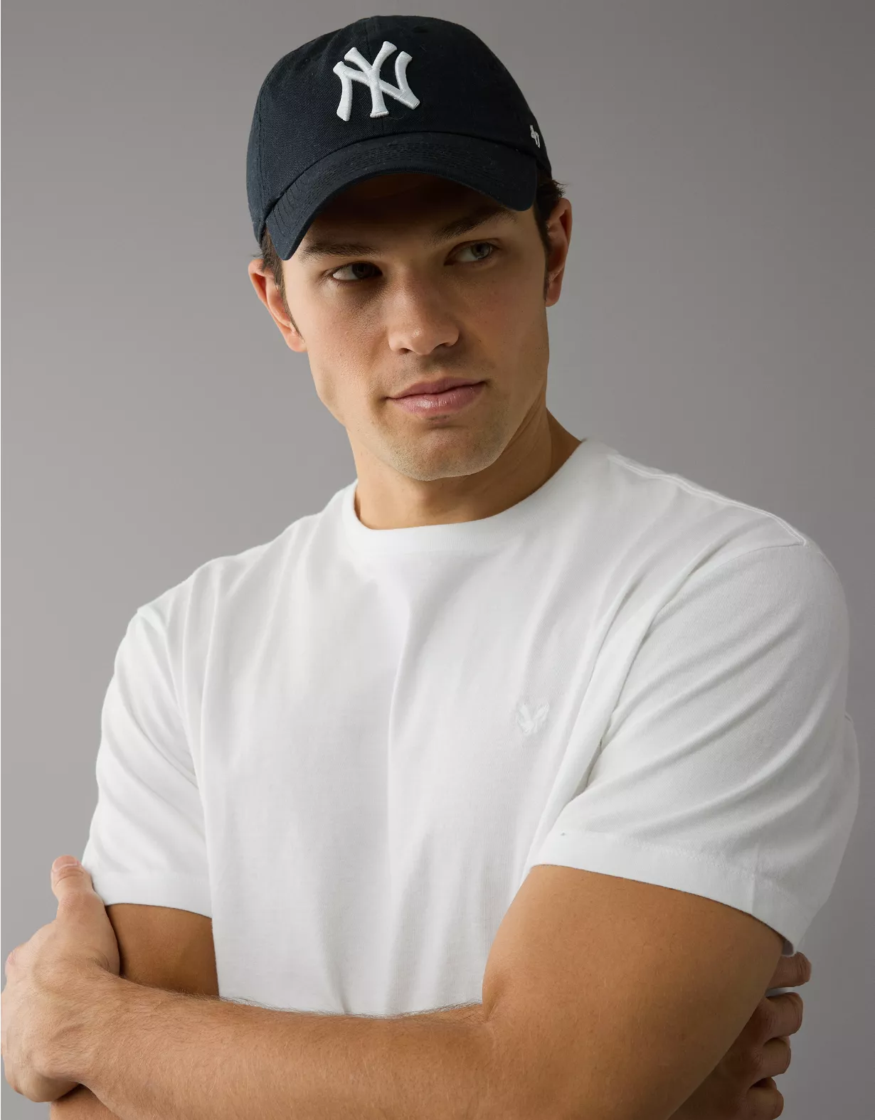 aeo AE Logo Lived-In T-Shirt