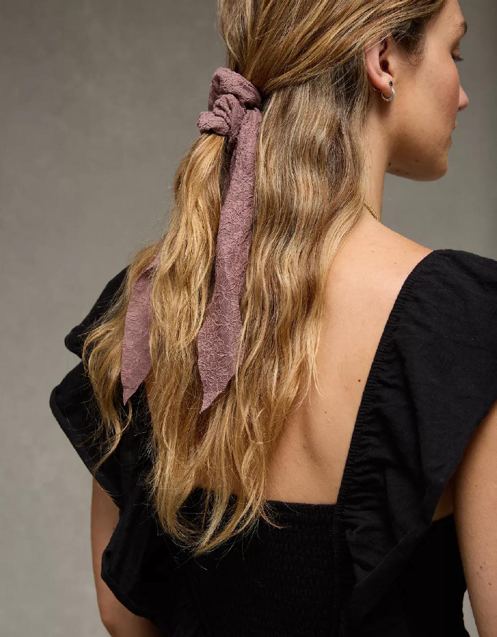 aeo AE Long Tail Scrunchie