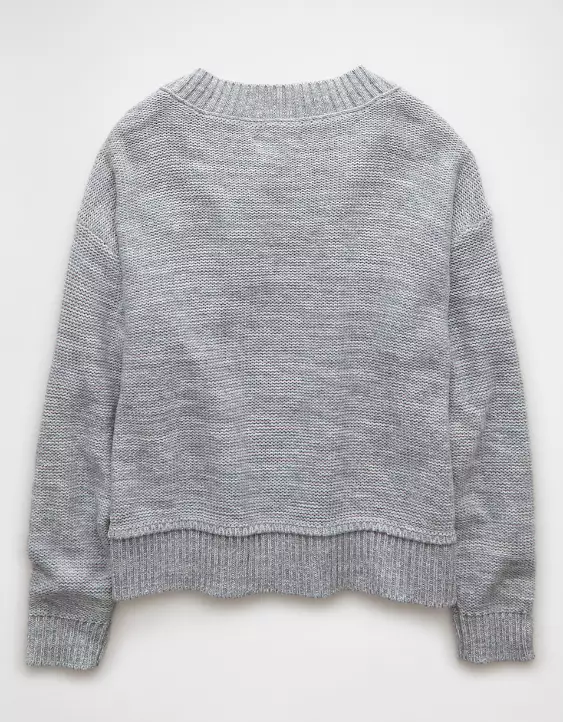 Aeo AE Long Weekend V-Neck Sweater