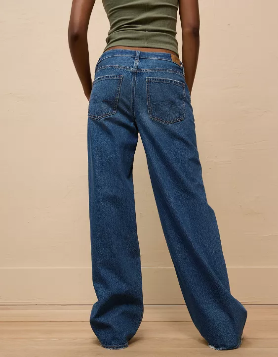 Aeo AE Low-Rise Baggy Wide-Leg Jean