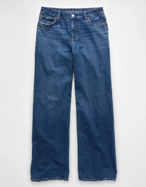 Aeo AE Low-Rise Baggy Wide-Leg Jean