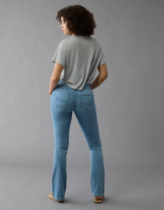Aeo AE Luxe Curvy High-Waisted Skinny Kick Jean