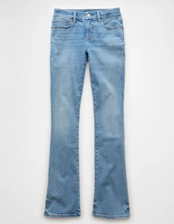 Aeo AE Luxe Curvy High-Waisted Skinny Kick Jean