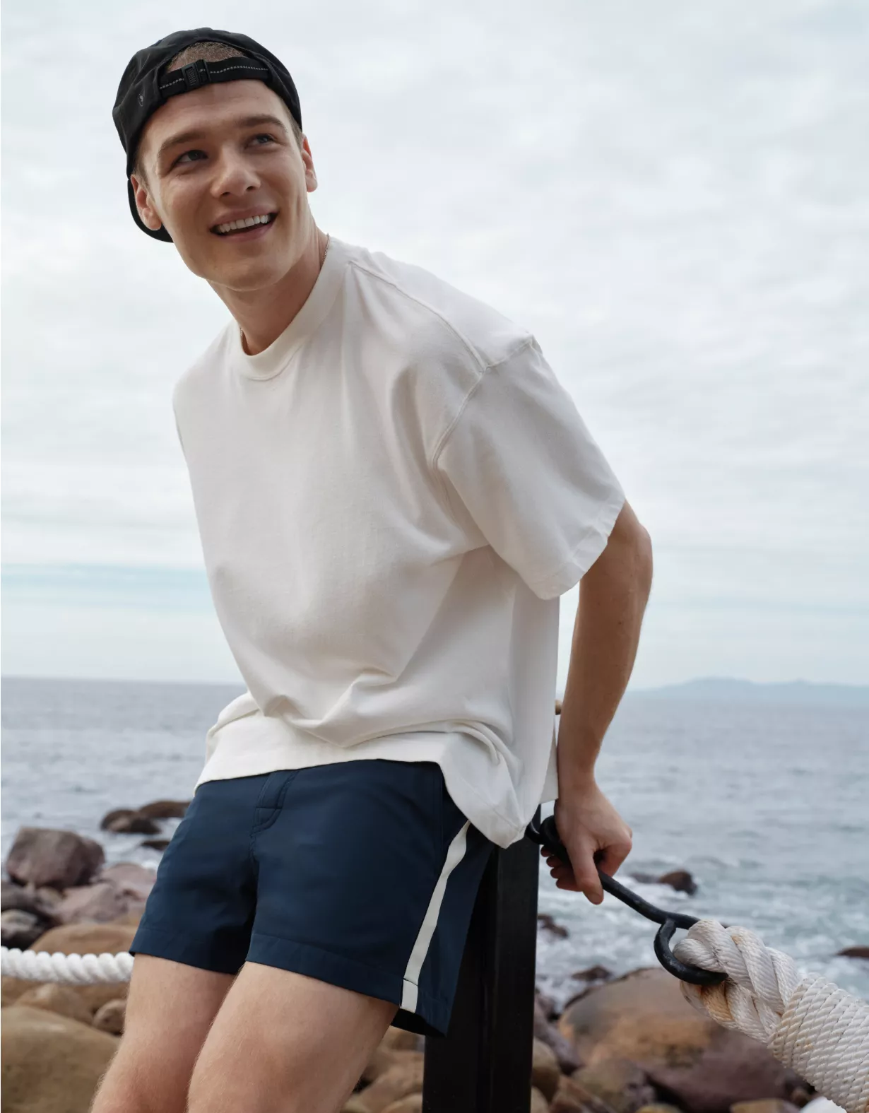 aeo AE Men's 3" Poolside Swim Short