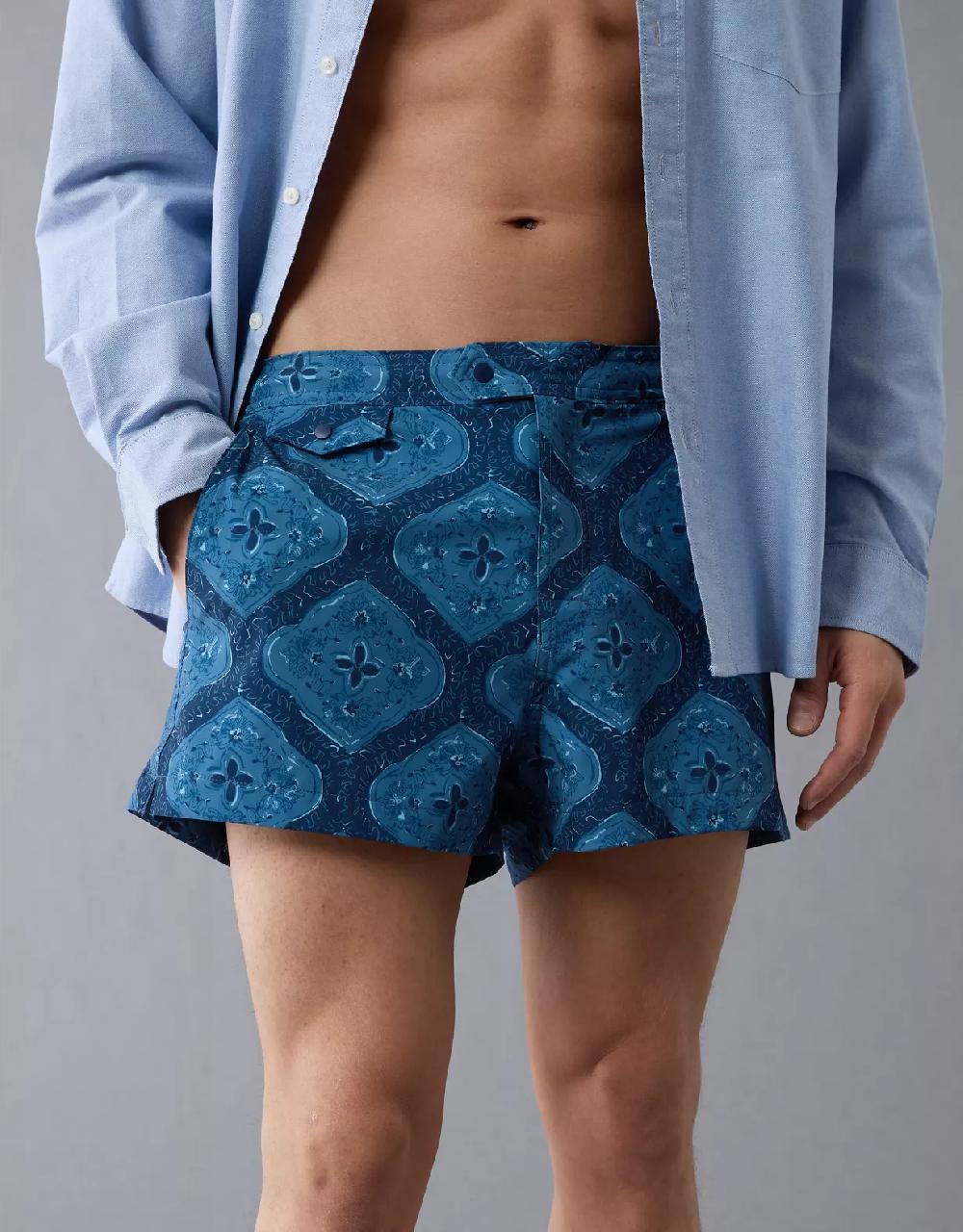 aeo AE Men's 3" Poolside Swim Short