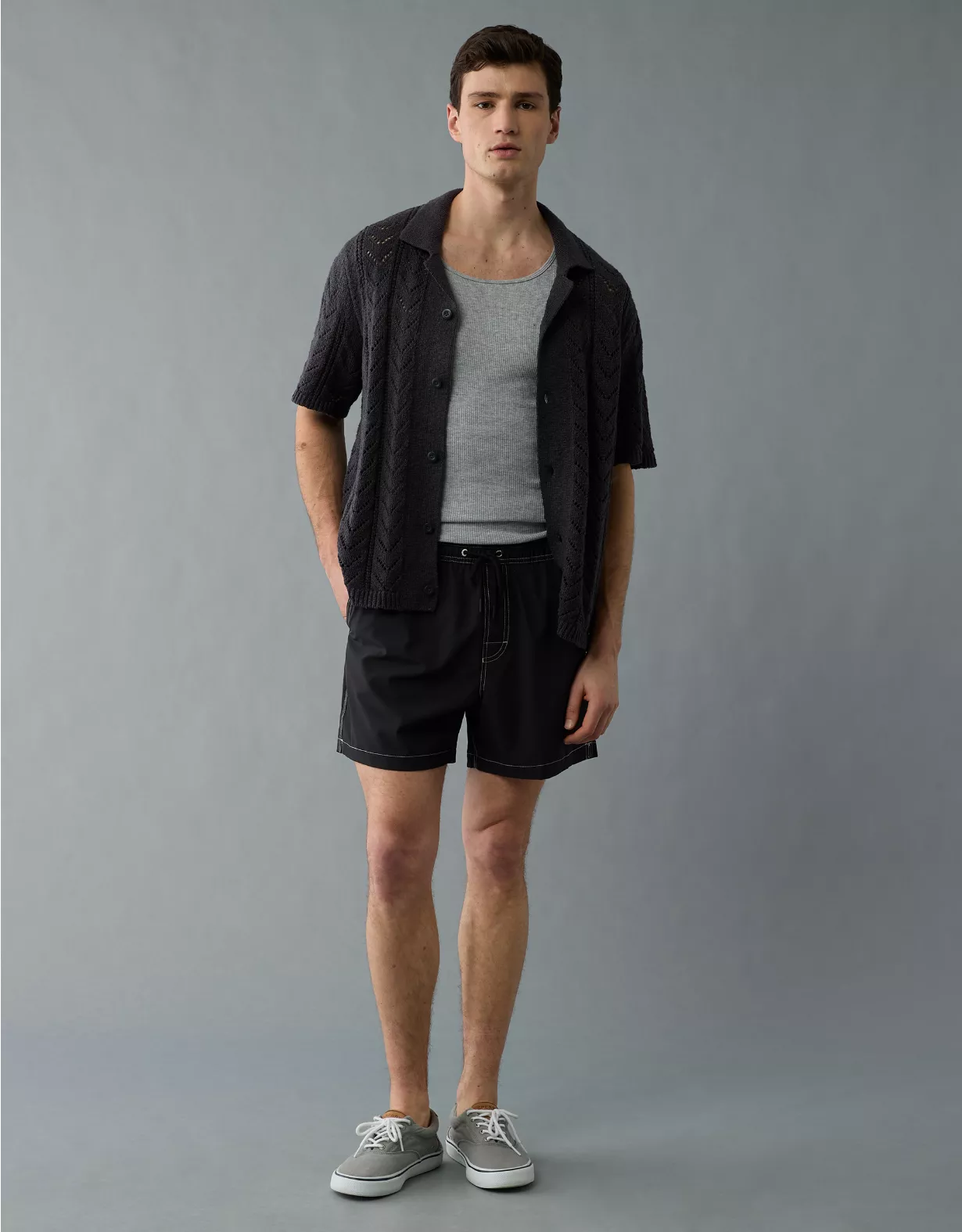 aeo AE Men's 5" Flex Swim Trunk