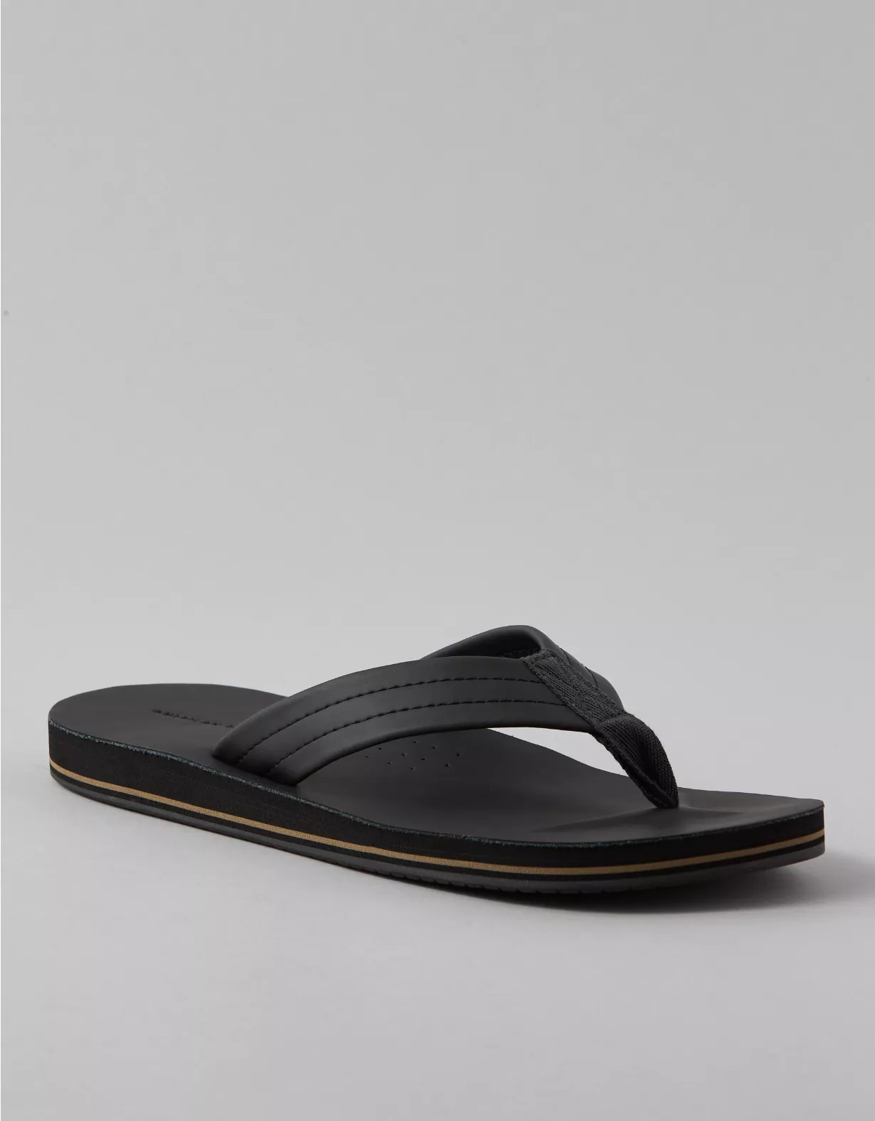 aeo AE Men's Classic Leather Flip Flop