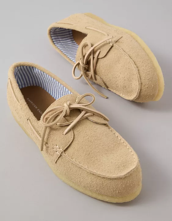 Aeo AE Men's Leather Boat Shoe