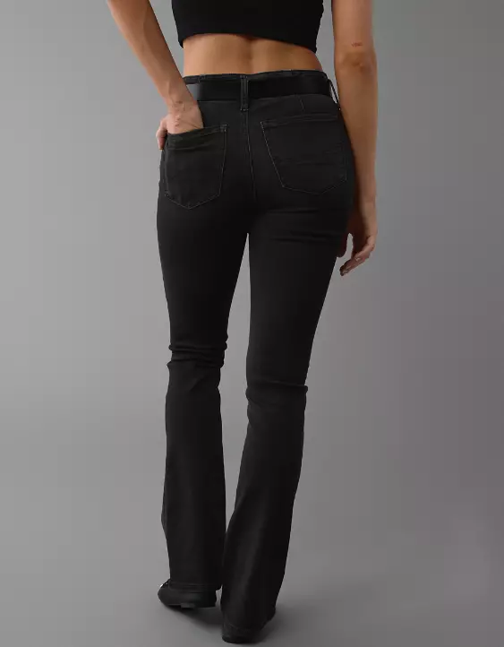 Aeo AE Next Level High-Waisted Skinny Kick Jean