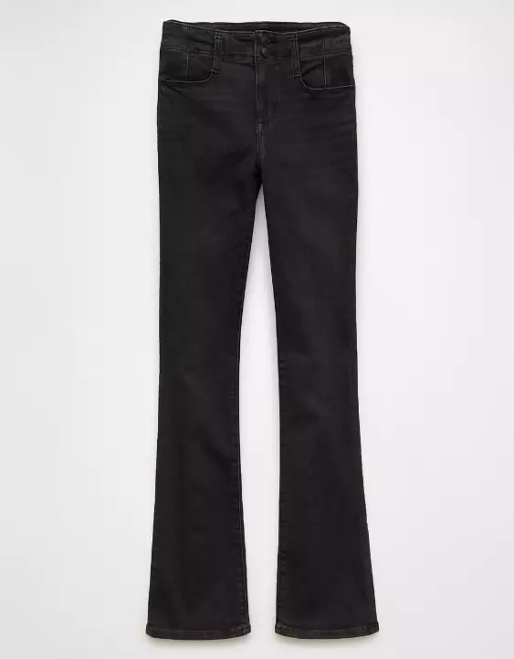Aeo AE Next Level High-Waisted Skinny Kick Jean