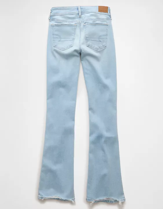 Aeo AE Next Level Low-Rise Kick Bootcut Jean