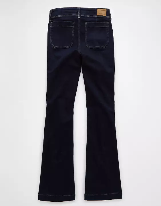 Aeo AE Next Level Low-Rise Kick Bootcut Jean