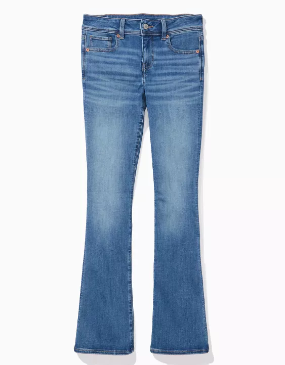 Aeo AE Next Level Low-Rise Kick Bootcut Jean