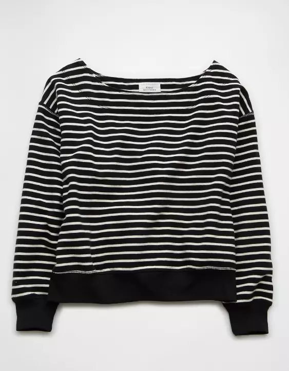 Aeo AE Off The Shoulder Sweatshirt