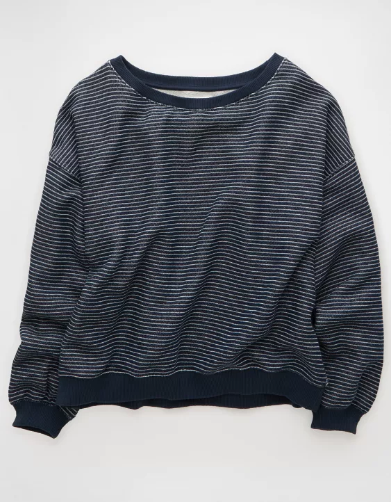 Aeo AE Off The Shoulder Sweatshirt