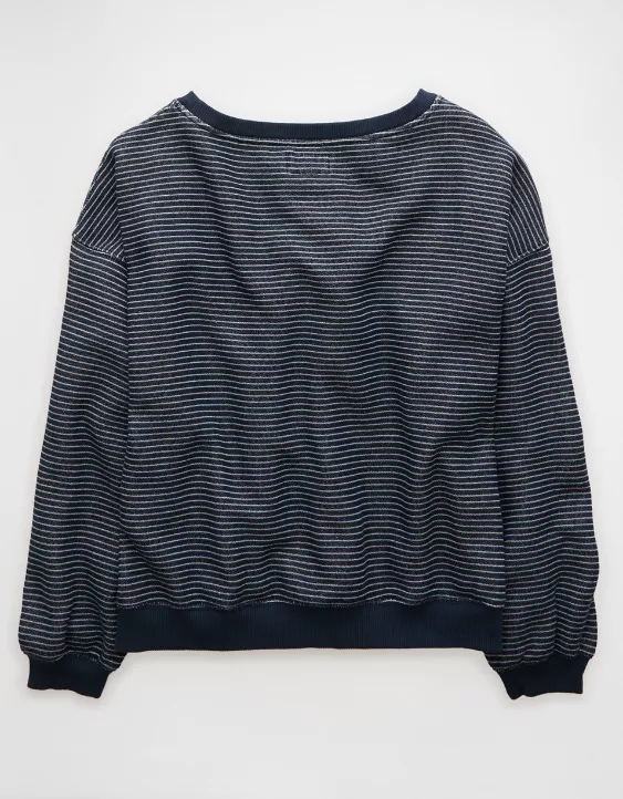 Aeo AE Off The Shoulder Sweatshirt