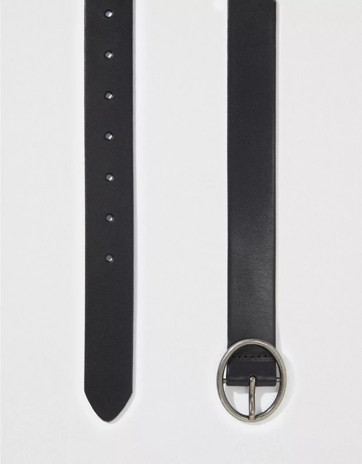 Aeo AE Oval Ring Leather Belt