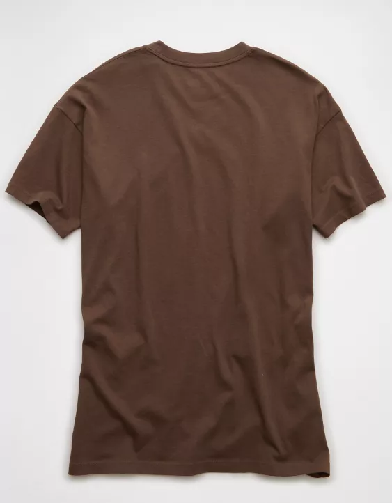 Aeo AE Oversized Halloween Graphic T-Shirt