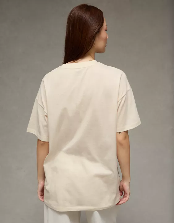 Aeo AE Oversized Halloween Graphic T-Shirt